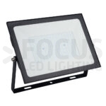 Slim led floodlight 150w zwarte behuizing