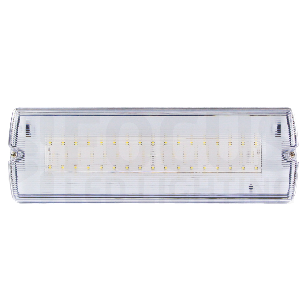 FL41010_front Bulkhead led noodverlichting 6,5W IP65 - Afbeelding 1