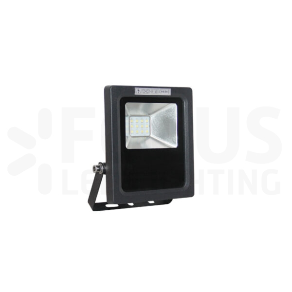 Slim led floodlight 10w zwarte behuizing