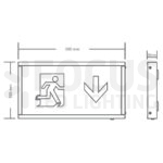 Escape led noodverlichting 3W - Afbeelding 4