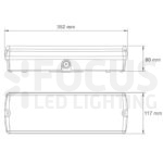 Bulkhead led noodverlichting 6,5W IP65 - Afbeelding 5