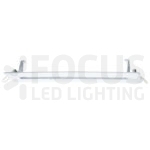 Inbouwframe wit voor Surface led noodverlichting