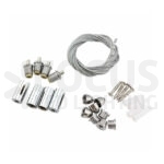 4-delig pendelset 1m voor ECO led panelen