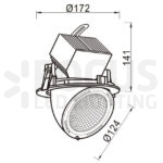 Retail led downlight 90° - Afbeelding 4