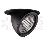 Retail led downlight 90°