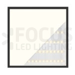 Black UGR<19 Back-lit 3CCT led panel 60x60cm Philips CertaDrive - Afbeelding 2