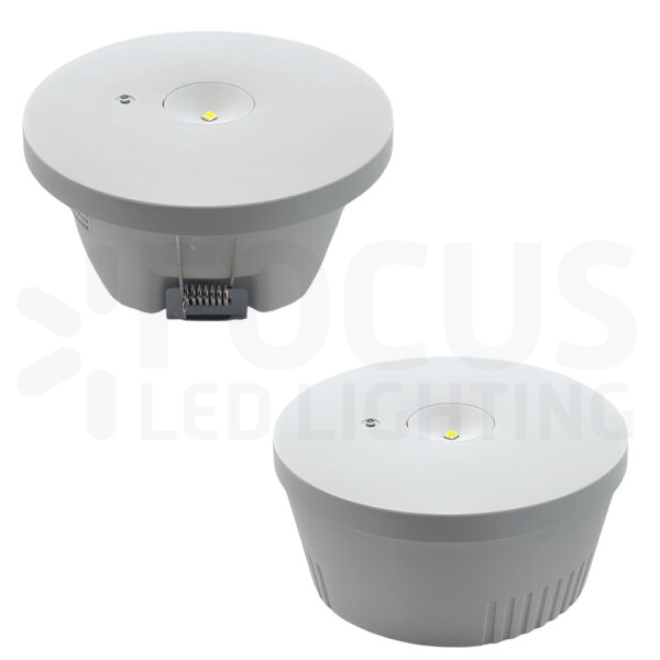 AT-autotest anti-panic surface/recessed led noodverlichting 3W