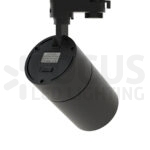 Black 3CCT TRIAC-dim led tracklight 3-phase 10/20/30W CRI>80 - Afbeelding 3