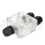 Top Connect IP68 waterdichte kabeldoos met 3 wartels