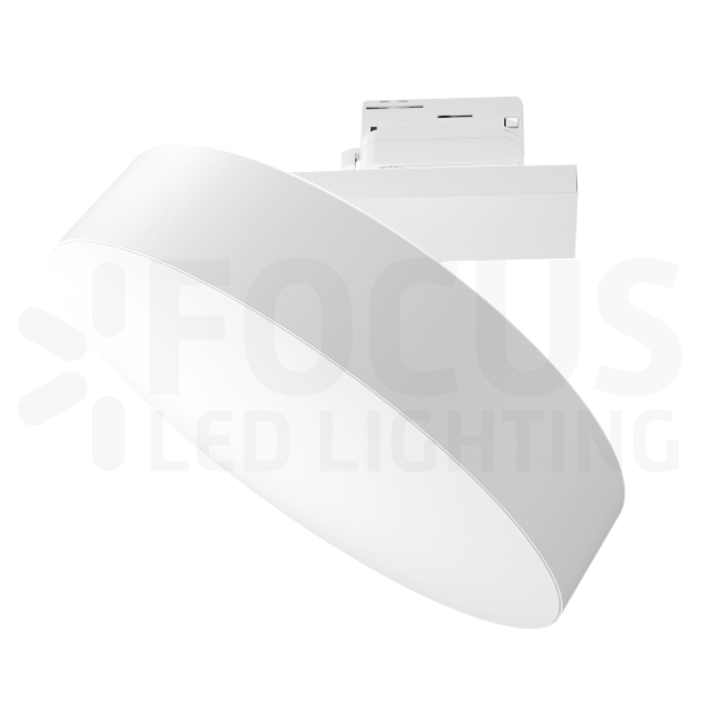 FL51197 3-fase adapter wit Multi 3CCT led plafonnière Ø360mm - Afbeelding 1