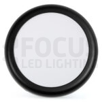 Zwarte ring voor Multi 3CCT led downlight Ø300mm - Afbeelding 2