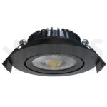 Led spot 3CCT 2700/3000/4000K TRIAC-DIM 6W CRI>90 IP44 zwart - Afbeelding 2