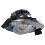 Led spot 38° 3CCT 2700/2850/3000K TRIAC-DIM powerswitch 5/7W CRI>90 IP65 chroom
