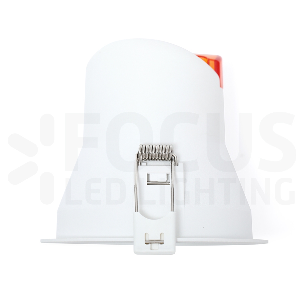 FL51157-side Beam UGR<16 3CCT 2700/3000/4000K TRIAC-DIM 6W CRI>90 IP44 Ø81mm wit - Afbeelding 3