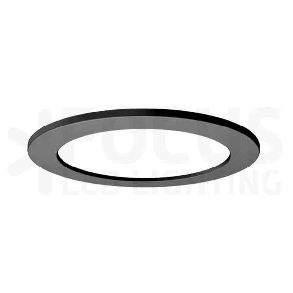 Ronde rand zwart voor EVO led downlight Ø174mm