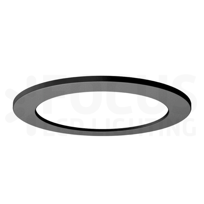 evo-black-ring Ronde rand zwart voor EVO led downlight Ø232mm - Afbeelding 1