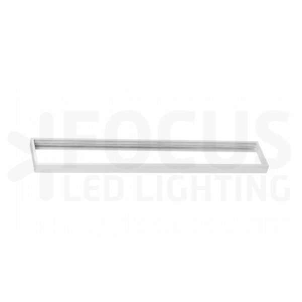 Opbouwframe wit voor 150x15x6,8cm Side-lit led panelen