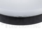 Evo 3CCT led plafonnière 8/12/15W Ø335 met sensor zwart - Afbeelding 3