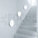 Evo 3CCT led plafonnière 8/12/15W Ø335 met sensor zwart - Afbeelding 6