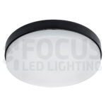 Evo 3CCT led plafonnière 8/12/15W Ø335 met sensor zwart